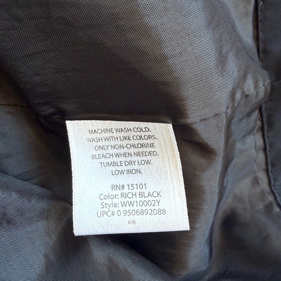 White Stag Full Zip Jacket | 3XL | Black | Removable Hood | Plus Size - Picture 8 of 8